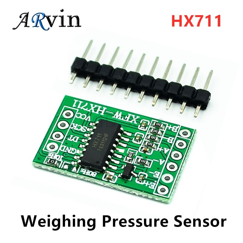 

Двухканальный датчик давления HX711 для Arduino, 24-битный прецизионный модуль A/D, электронные весы «сделай сам»
