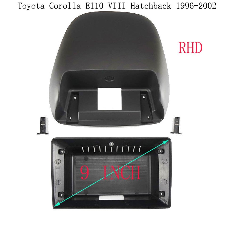 

9-дюймовый автомобильный адаптер рамки для Toyota Corolla E110 VIII Hatchback 1993-1997 годов RHD Android Радио приборная панель комплект