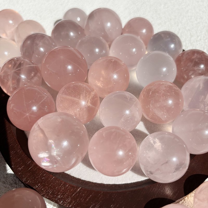 

Розовый кварцевый шар Aladdin Crystal 23~26 мм