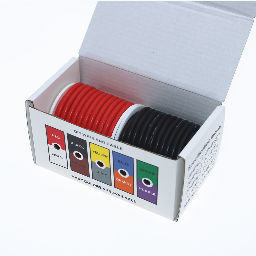 

Силиконовые провода Diligent ant 30AWG-12AWG