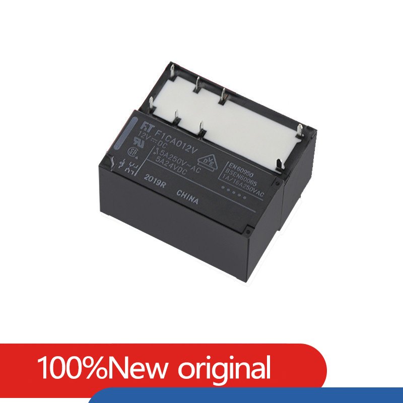 

Оригинальное новое реле F1CA005V F1CA012V F1CA024V 5V 12V 24V DC 5A 8PIN два открытых двух закрытых