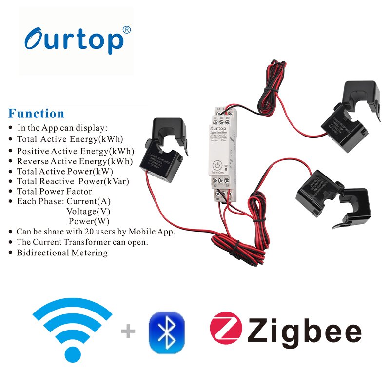 

Zigbee трехфазный счетчик энергии NoEnName_Null