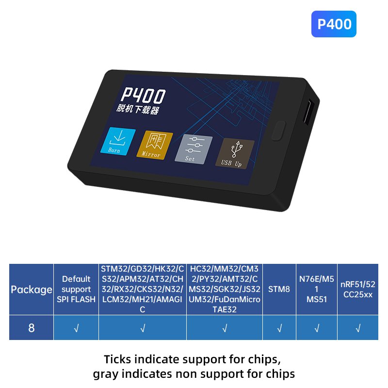 

ALIENTEK P400 Автономный программатор STM32 STM8