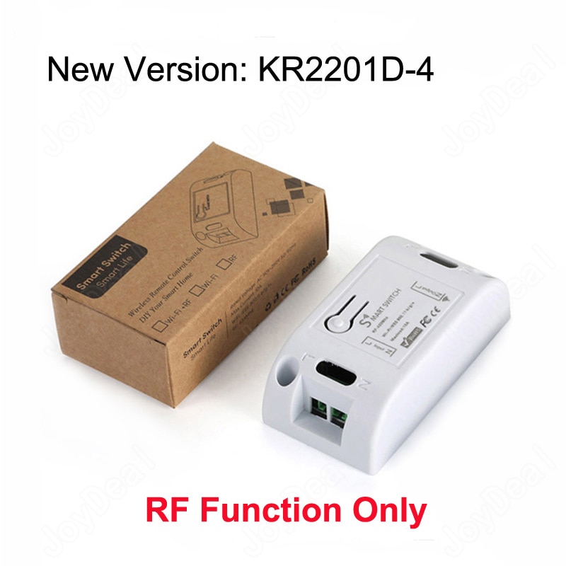 

JoyDeal 433 МГц Умный дом беспроводной выключатель света RF пульт дистанционного управления AC 110 В 220 в приемник кнопка для спальни потолочный светильник