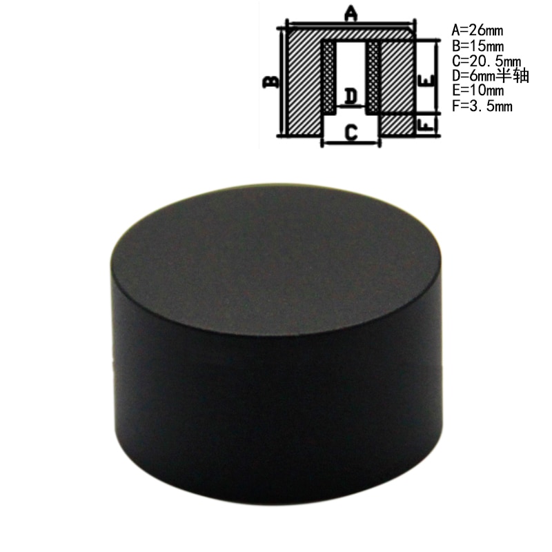 

Алюминиевая ручка потенциометра