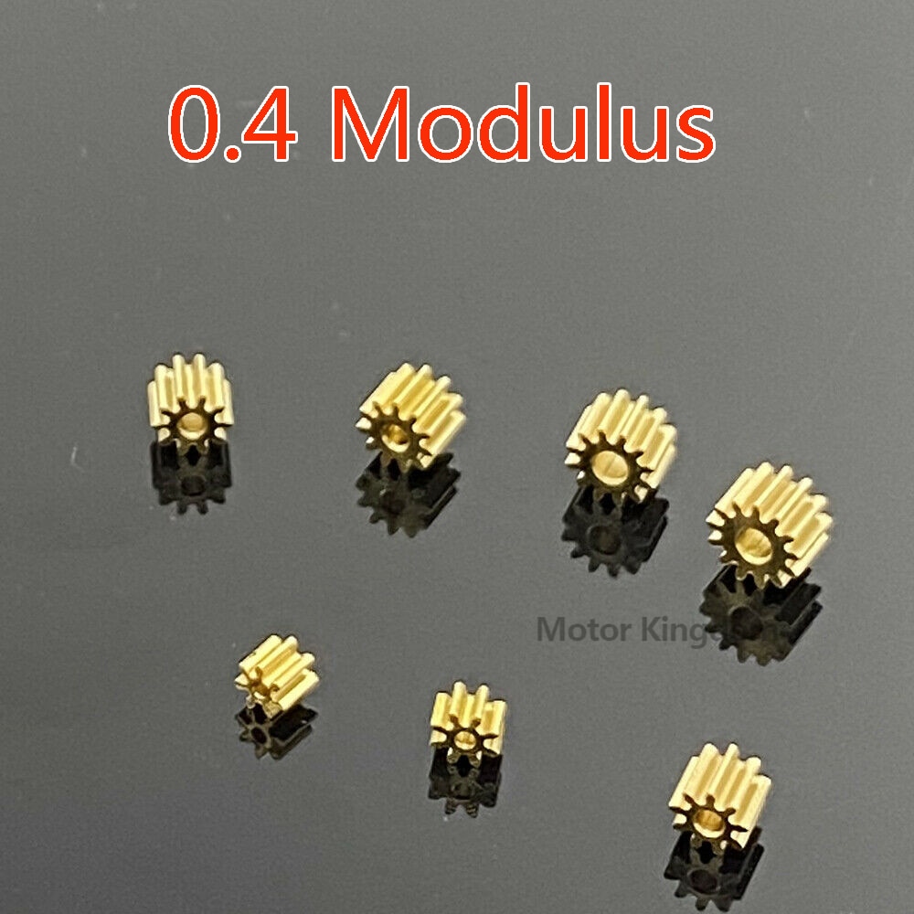 

Медные шестеренки 7T/8T/9T/10T/11T/12T/13T 0,4 модуля