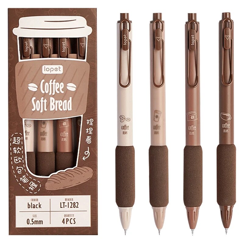 

Набор ручек Kawaii Coffee 4 шт.