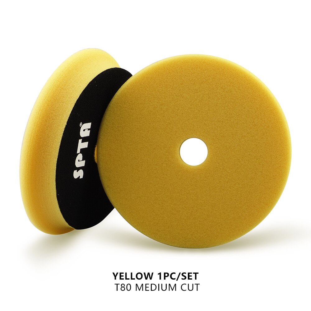 

() SPTA 5 "(125 мм)/6"(150 мм) Автомобильные полировальные колодки Spong, полировальные колодки для автомобиля, полировальные колодки для DA/RO/GA автомобильного буфера полировщика