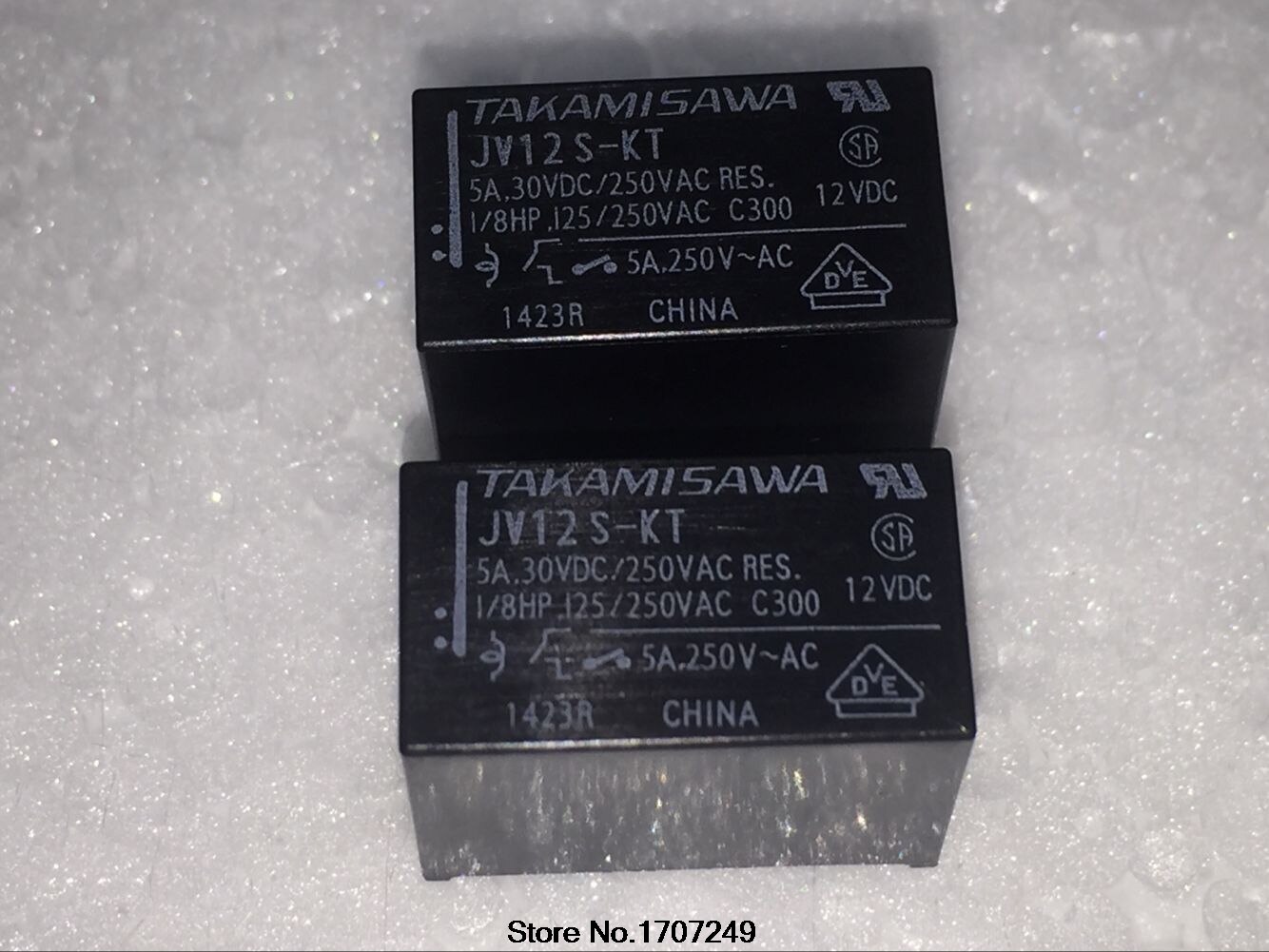 

Оригинальное реле мощности, 10 шт./партия, Φ 12V/5A/4PIN