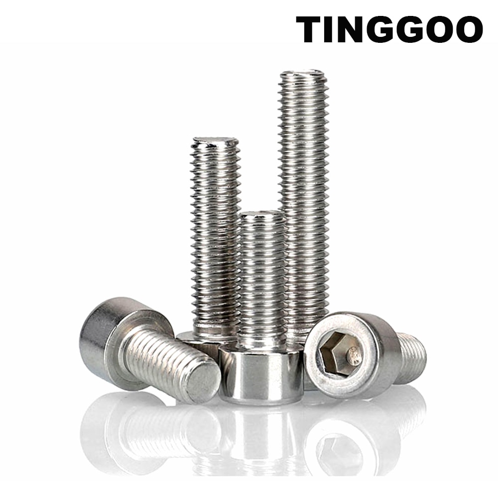 

TINGGOO Болты из нержавеющей стали M1.6-M8 L=3~60мм