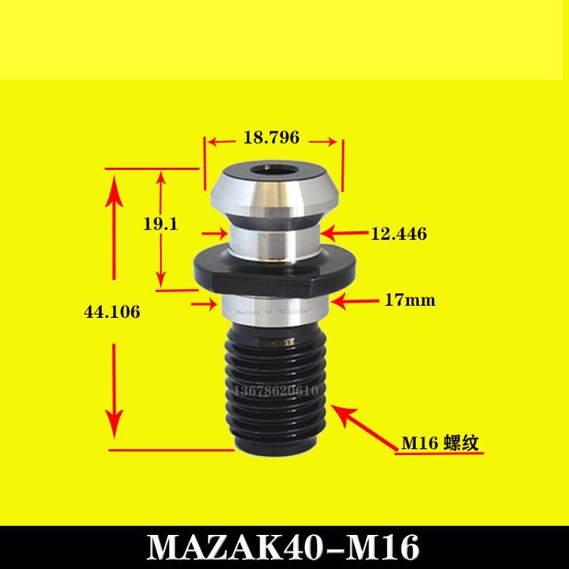 

10 шт., удерживающая ручка для станков с ЧПУ MAZAK40, MAZAK50