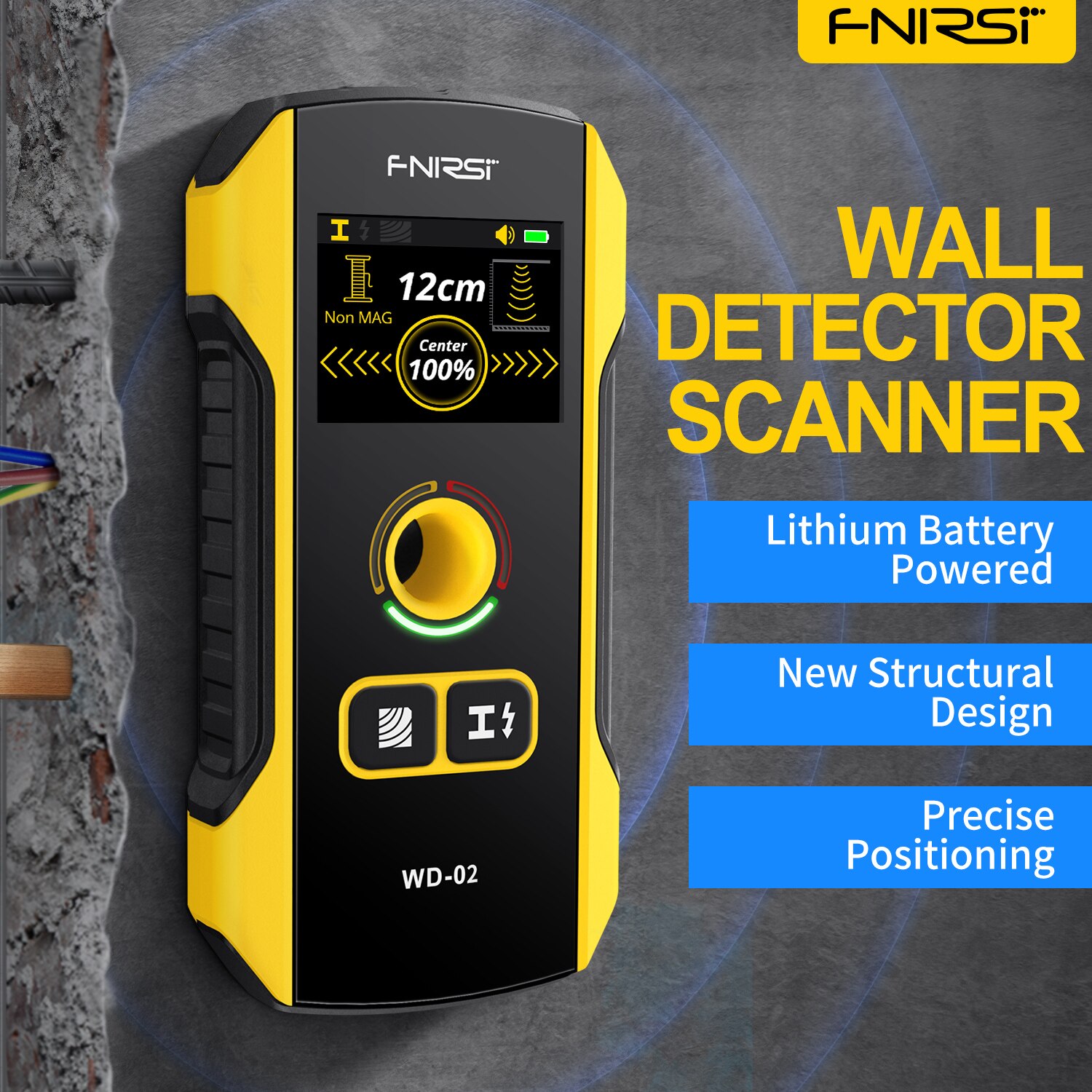 

FNIRSI WD-02 Детектор стен