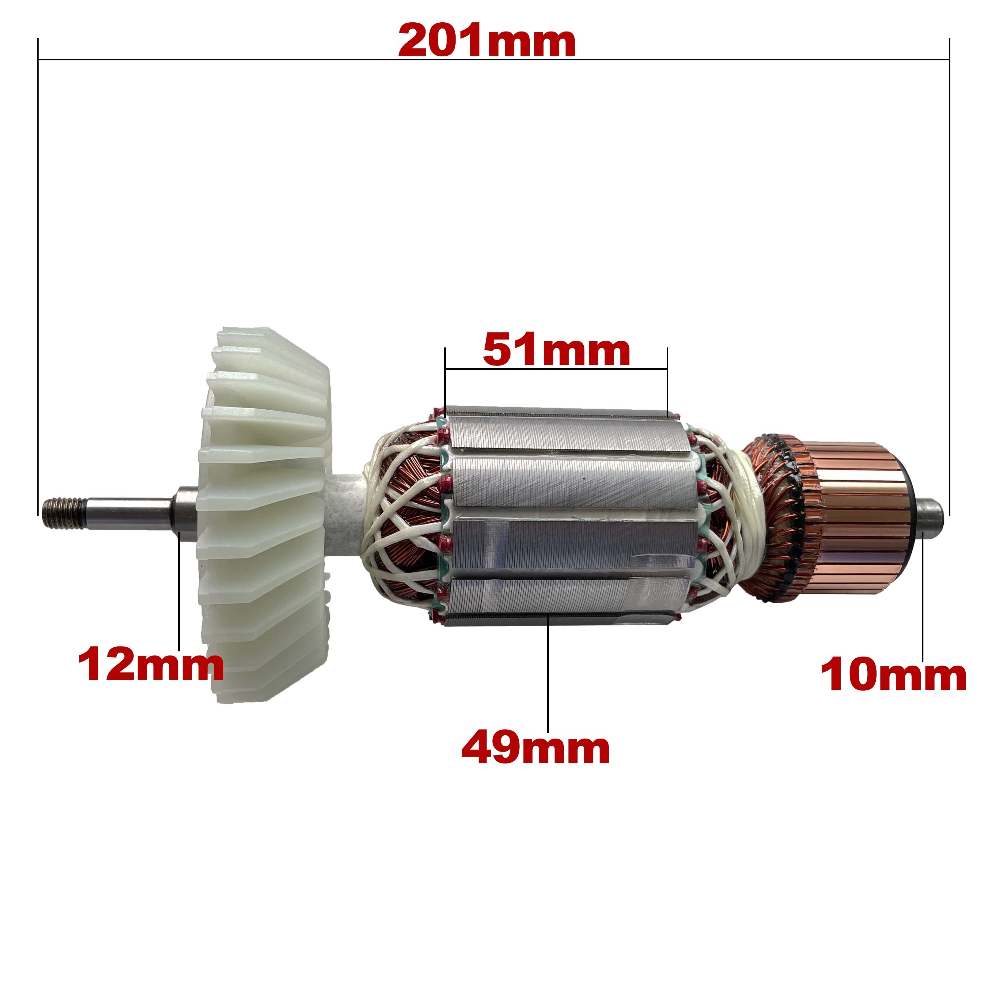 

Замена якоря ротора для Makita GA9050