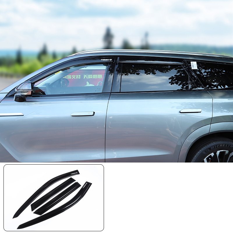 

Для JAECOO J8 2024 автомобильный Стайлинг Наружный козырек вентиляционные оттенки оконный козырек Защита от солнца дождя дефлектор автомобильные аксессуары для модификации