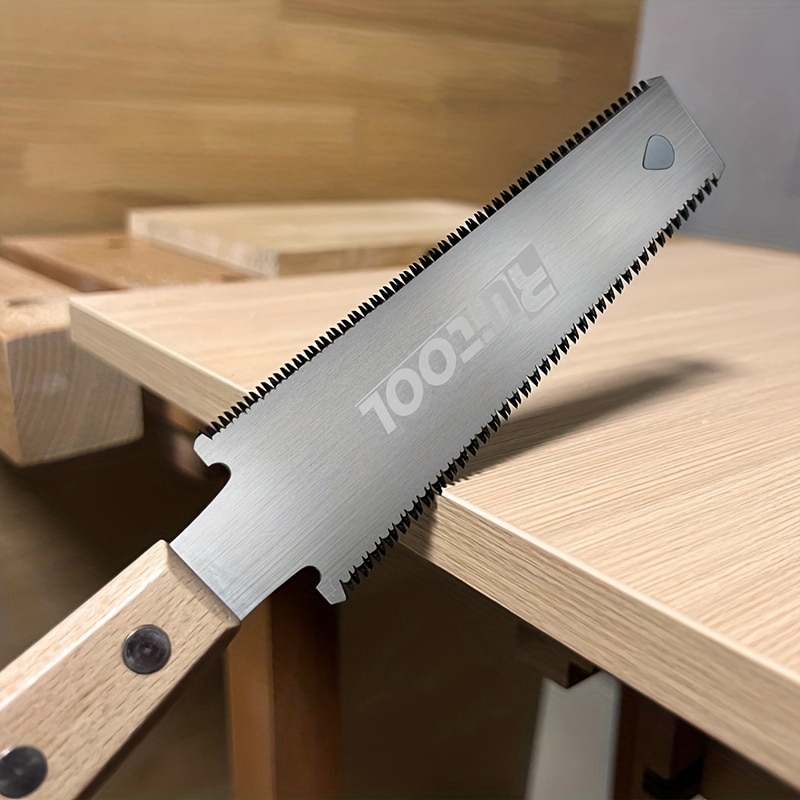 

Японская Ножовка Ryoba, 150 Мм, Обоюдоострая, С Коротким Вырезом, 14/17 TPI