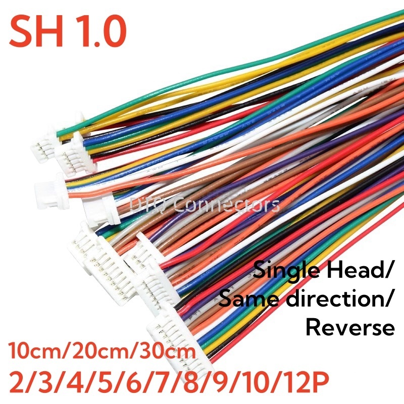 

Кабельные разъемы SH1.0 JST 28AWG