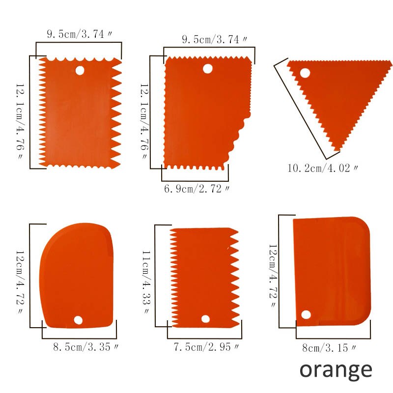 

Набор для выпечки из пластика 6 шт.