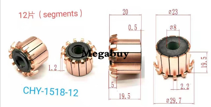 

Медный крюк для двигателя 12P
