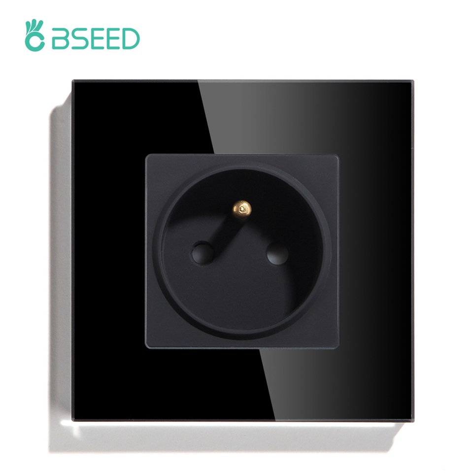 

Электрическая розетка BSEED стеклянная USB Type-C 20 Вт