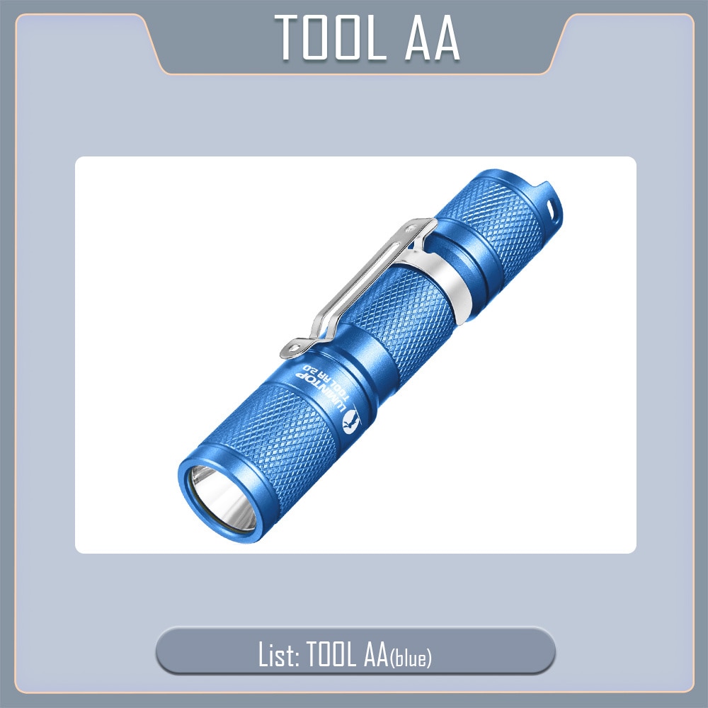 

LUMINTOP Tool AA 3.0 синего цвета фонарик 900 люмен