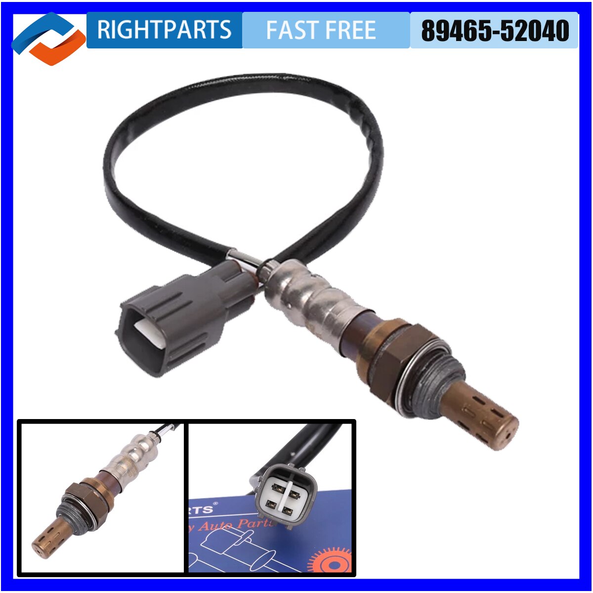 

Автомобильный кислородный сенсор RIGHTPARTS OEM 89465-52040 8946552040 для DAIHATSU для Toyota Vitz NCP1