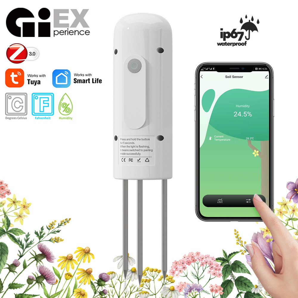

Giexperience ЗИГБEE Измеритель температуры и влажности почвы
