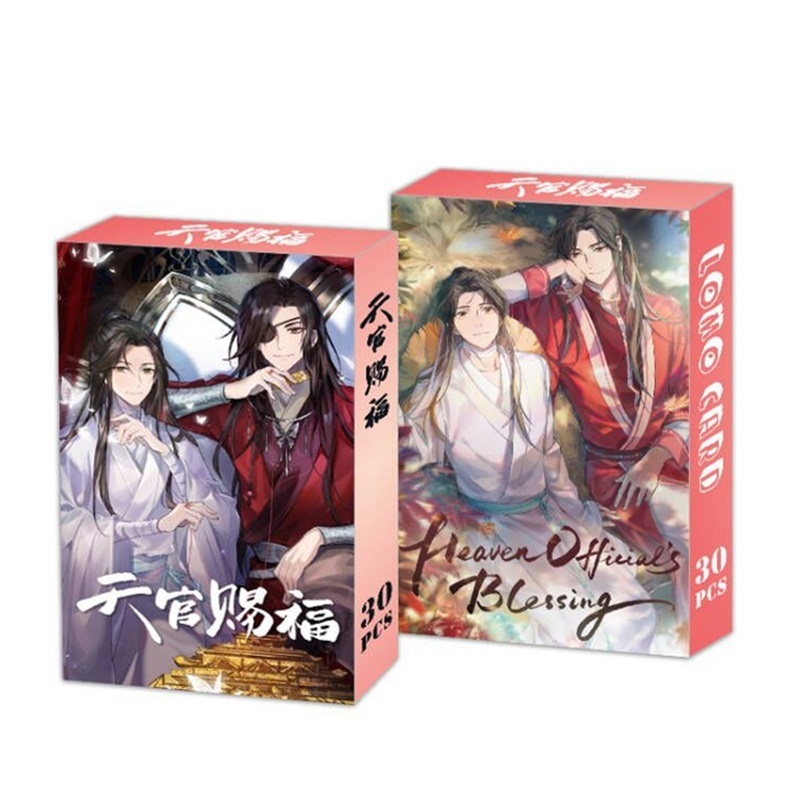 

30 Шт., Аниме Heaven Official's Blessing Lomo Cards С Изображением Tian Guan Ci Fu Xie Lian И Hua Cheng, Мини-открытки
