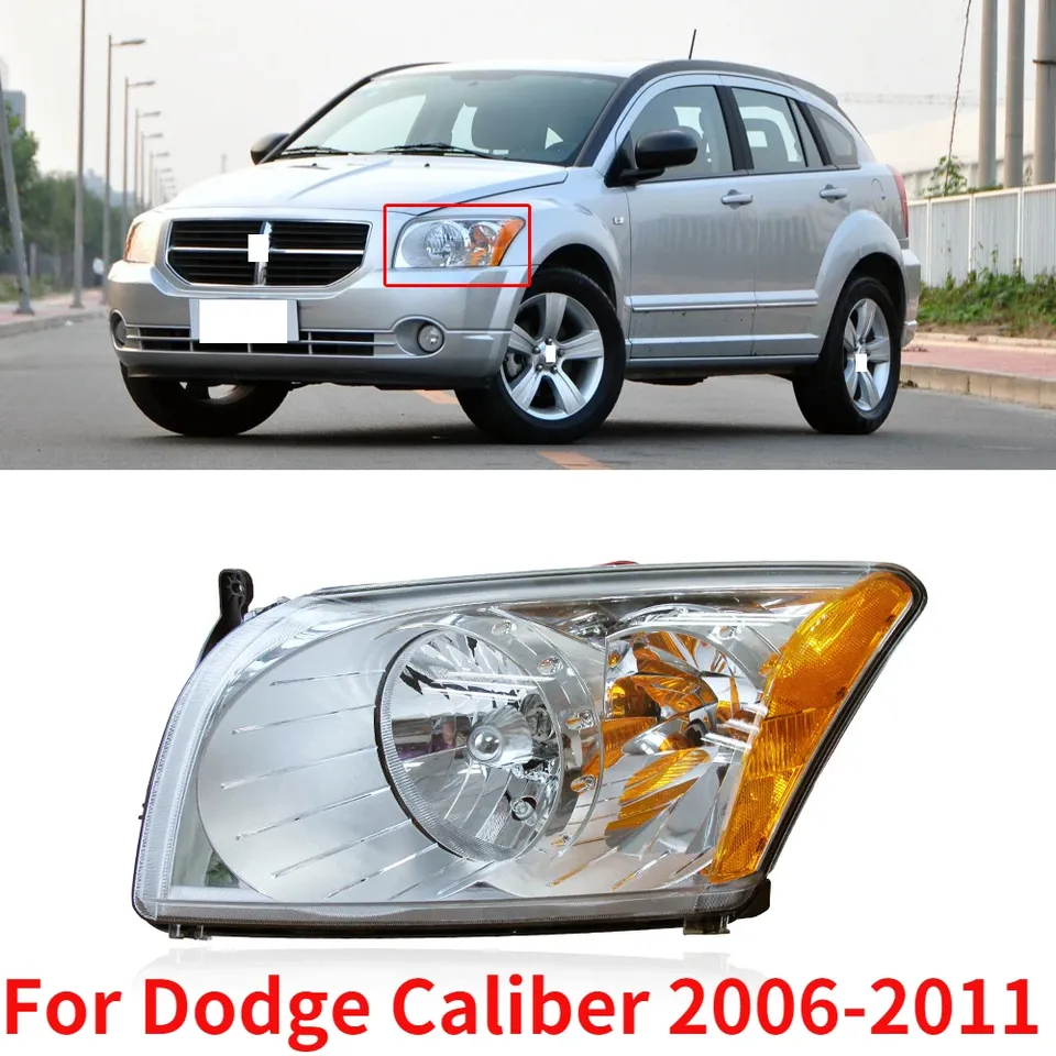 

CAPQX для Dodge Caliber 2006 2007 2008 2009 2010 2011 передний бампер передняя фара головная лампа искусственная головная лампа