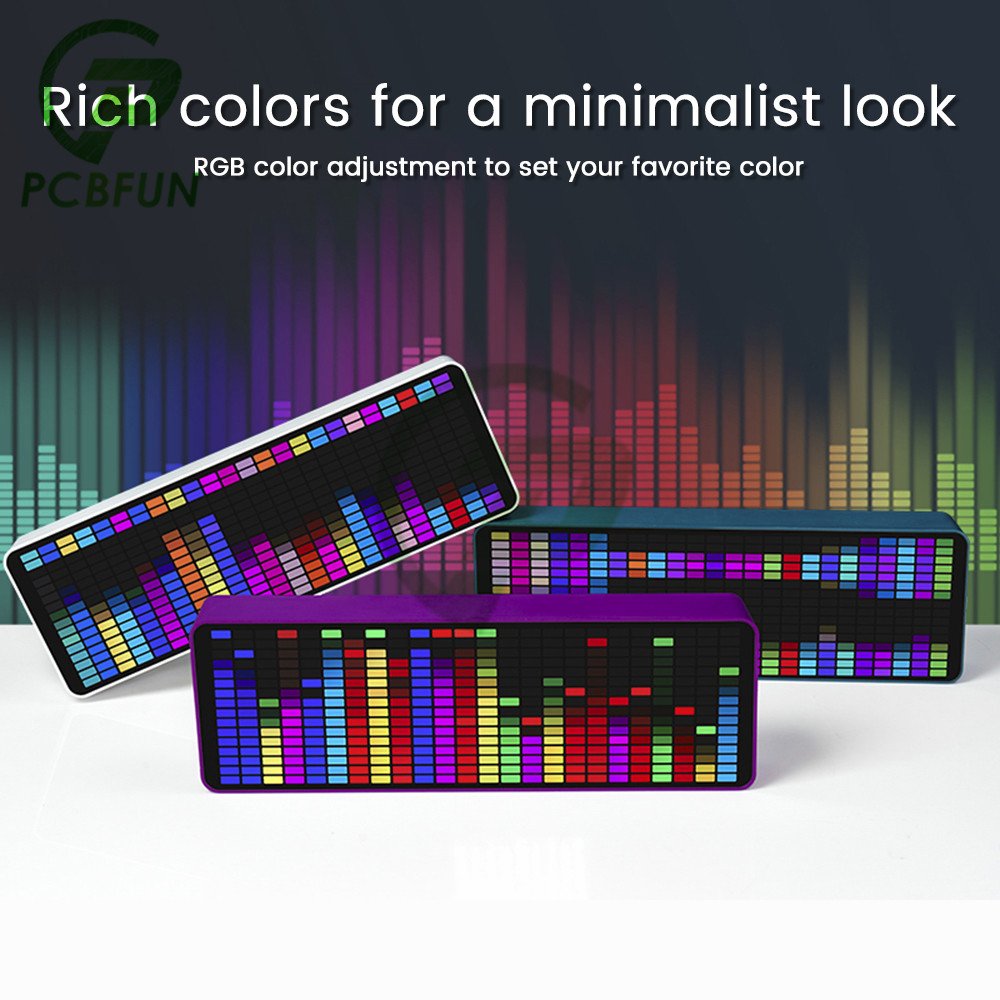 

RGB дисплей для музыки pcbfun
