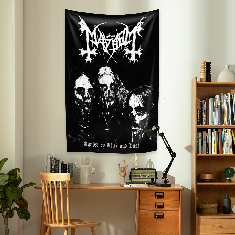 

Mayhem Death Rock Band гобелен из полиэстера