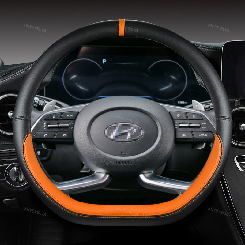 

Искусственная кожа из микрофибры, D-образная искусственная кожа для Hyundai Creta II 2021 2022, автомобильные аксессуары