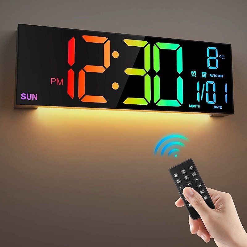 

Настенные часы NieNie 16 дюймов RGB