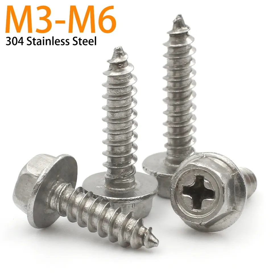 

Саморезы Zimir нержавеющая сталь M3 M4 M5 M6 5/10 шт.
