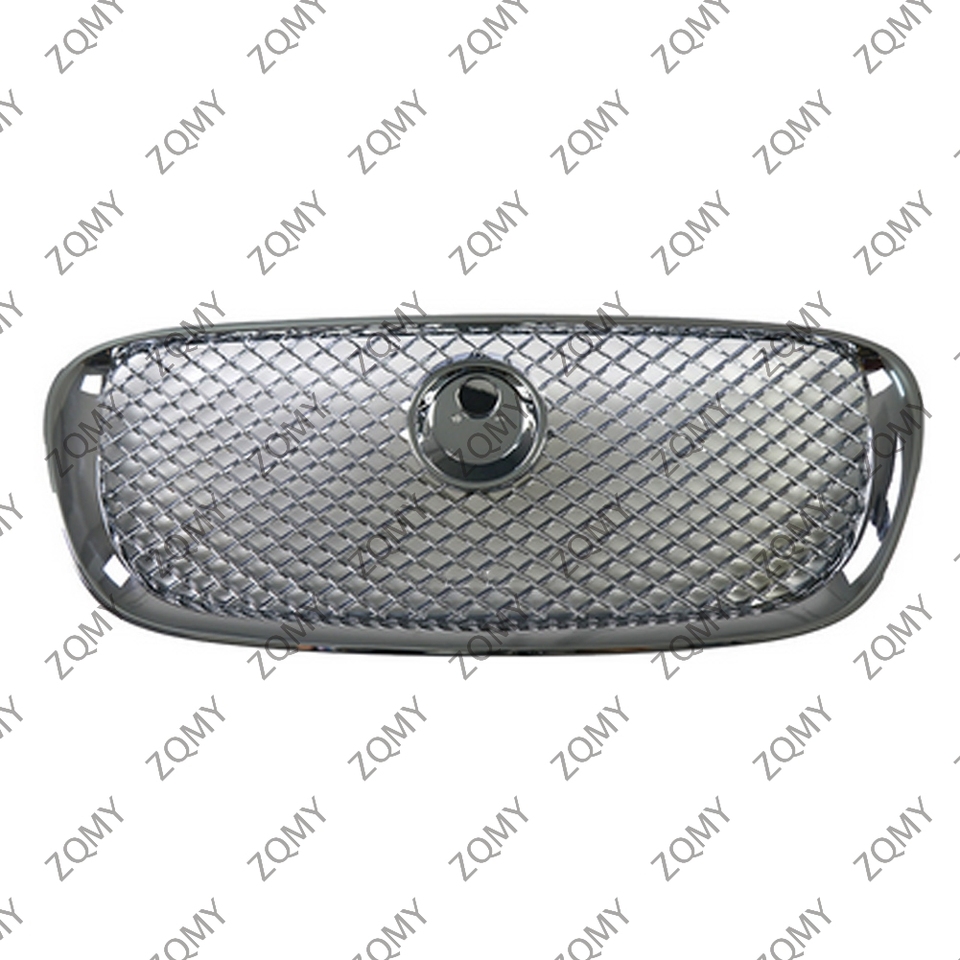 

Передняя решетка радиатора из АБС-пластика с логотипом для Jaguar XF X-F 2008 2009 2010 2011, решетчатый гриль с эмблемой