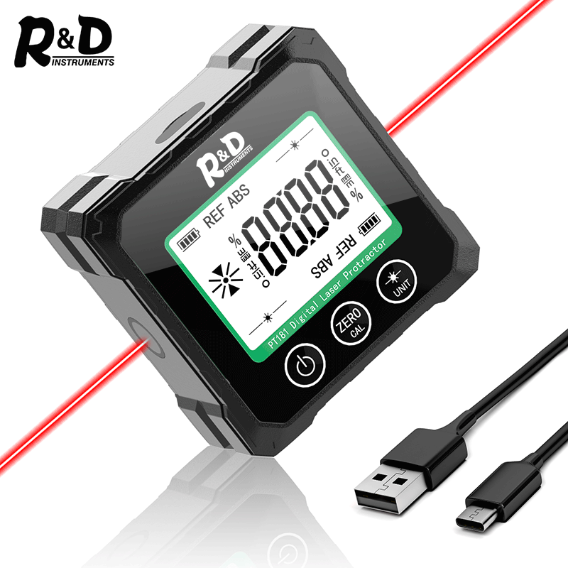 

Лазерный цифровой транспортир R&D INSTRUMENTS PT180/PT181