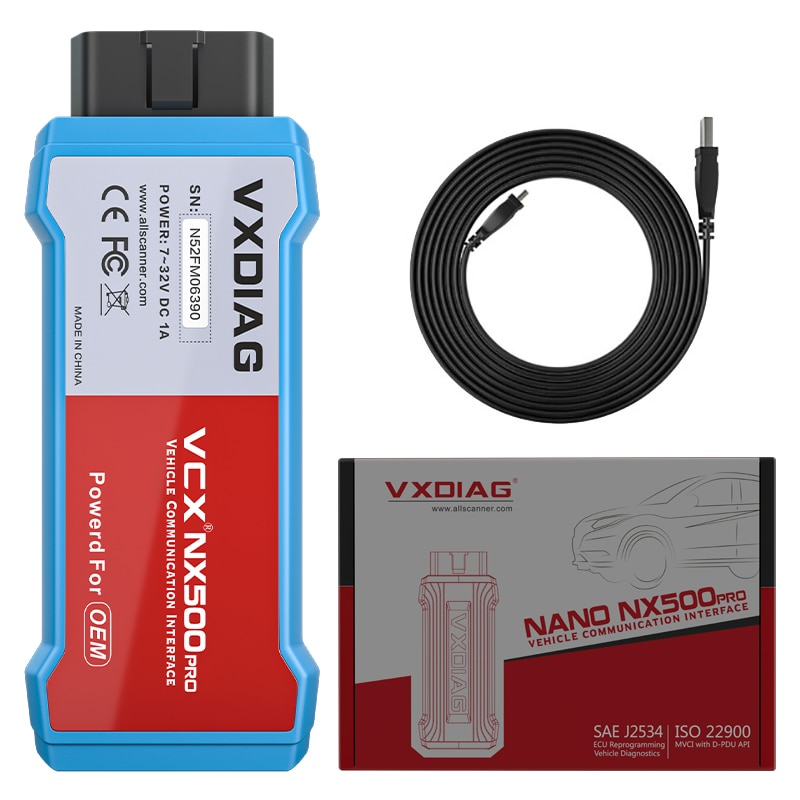 

VXDIAG VCX NANO NX500 для Ford для Mazda IDS VCM Автомобильный OBD2 диагностический сканер Кодирование ECU J2534 Программирование смарт-ключей