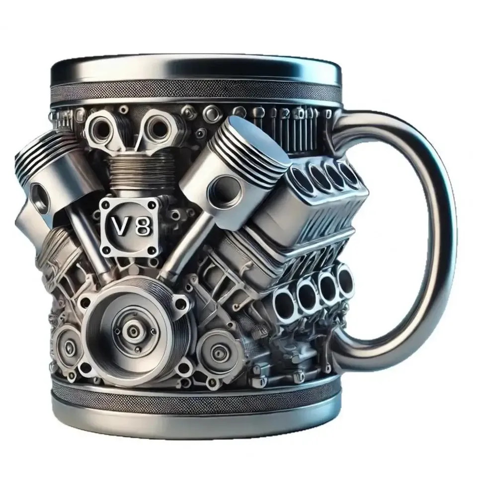 

MOONBIFFY керамическая кружка V8 Engines