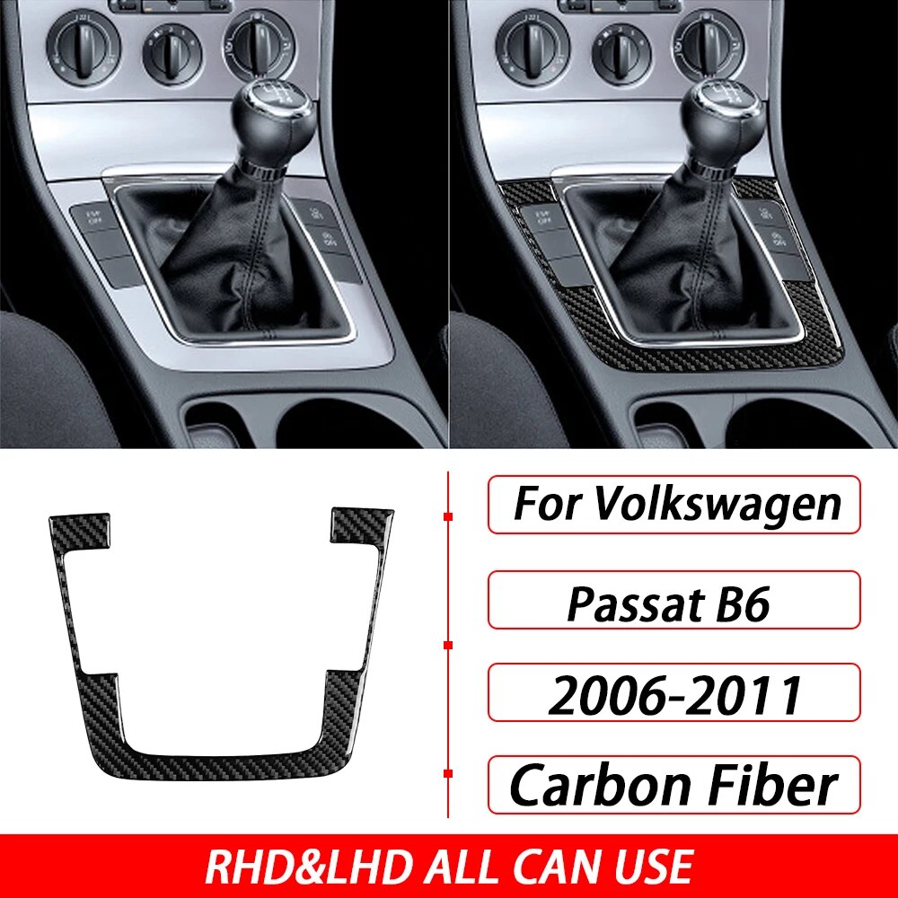 

Для VW Passat B6 2006-2011 углеродное волокно, переключатель передач, кондиционер, панель управления переменным током, набор внутренних автомобильных аксессуаров, наклейка