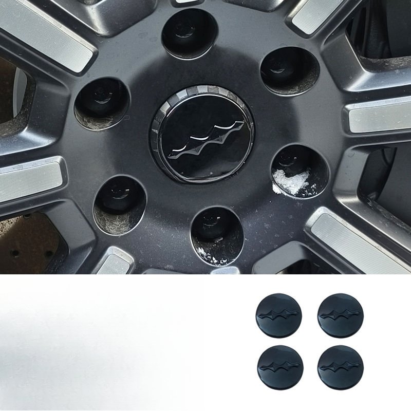 

Для BYD Leopard 5 2023 2024 2025 черные эмблемы передняя эмблема автомобиля багажник задняя ступица наклейка на кузов аксессуары