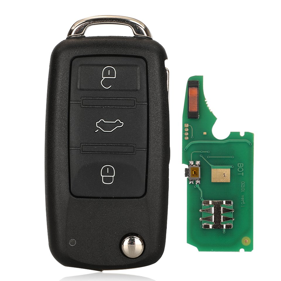 

Jingyuqin KR55WK45021/45022 Дистанционный Ключ От Автомобиля Для VW Volkswagen Phaeton Touareg 2002-2010 ID46 PCF7946 Чип 315...