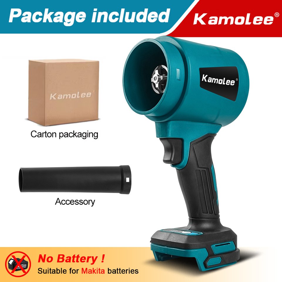

Беспроводная воздуходувка Kamolee 3000 Вт для аккумулятора Makita 18 В
