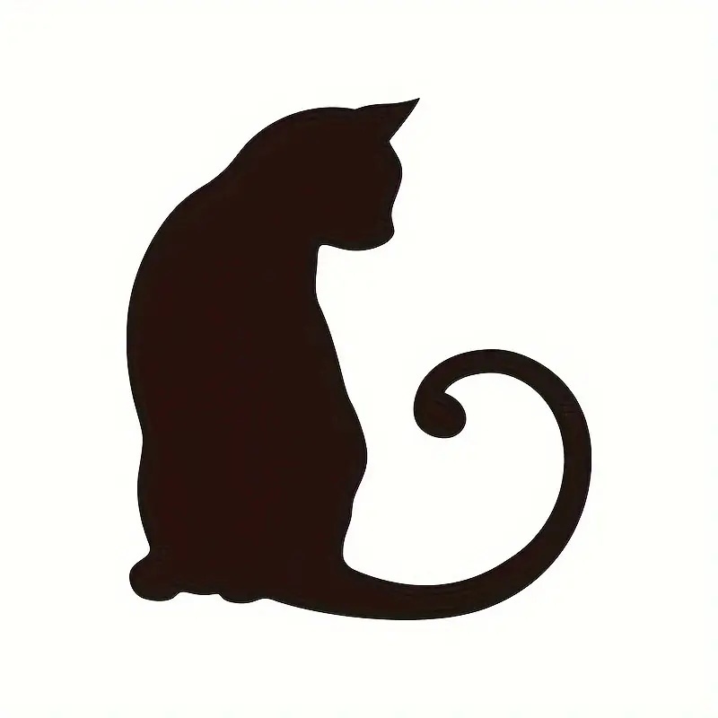 

Наклейка кошка ПВХ