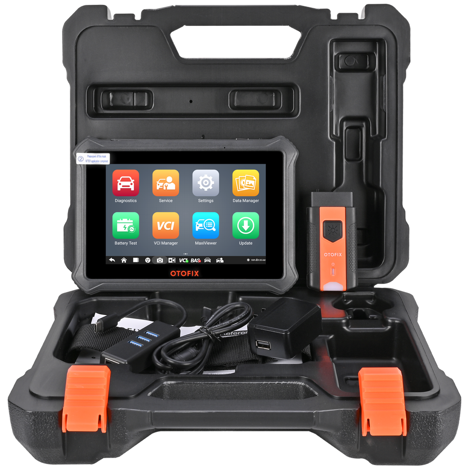 

OTOFIX D1 Lite OBD2 сканер, автомобильный диагностический инструмент, считыватель кодов, Bluetooth, беспроводной двунаправленный контроль, автомобильный сканер, инструмент