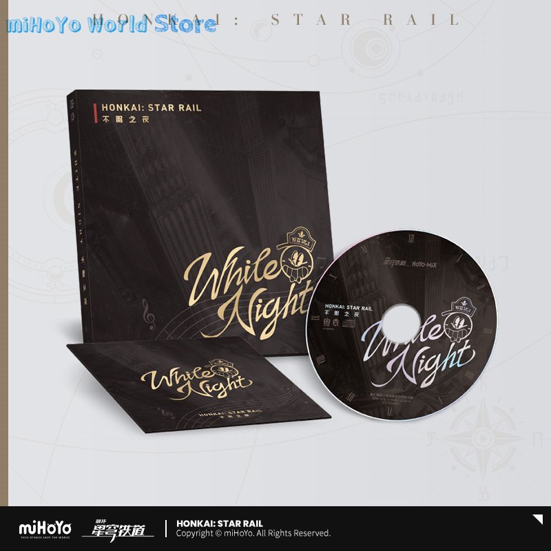 

Оригинальный CD-альбом Honkai Star Rail белый