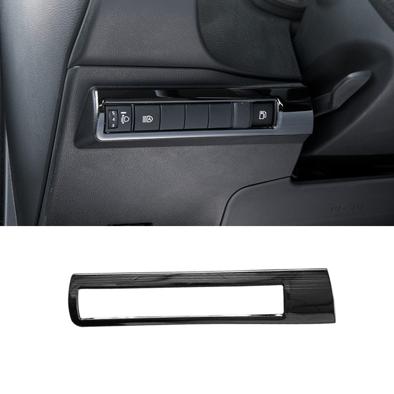 

Для Toyota Corolla E210 2019-2022 2023 2024, автомобильная фара из нержавеющей стали, переключатель света, ручка регулировки фар, панель управления, отделка