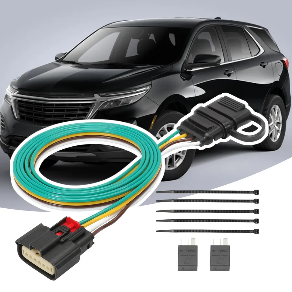

Черная авторская 4-контактная проводка для прицепа на выбор Chevrolet Equinox 56375