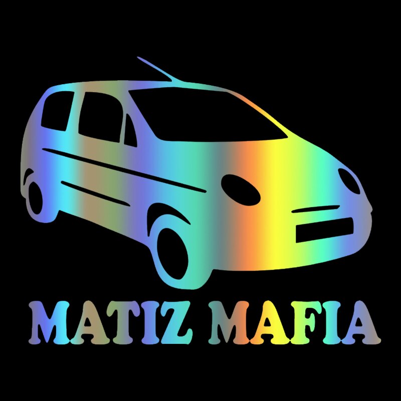 

Смешная Автомобильная наклейка Матиз мафия CK2720 # 19x 15 см, Виниловая наклейка, автомобильные наклейки для оформления автомобиля