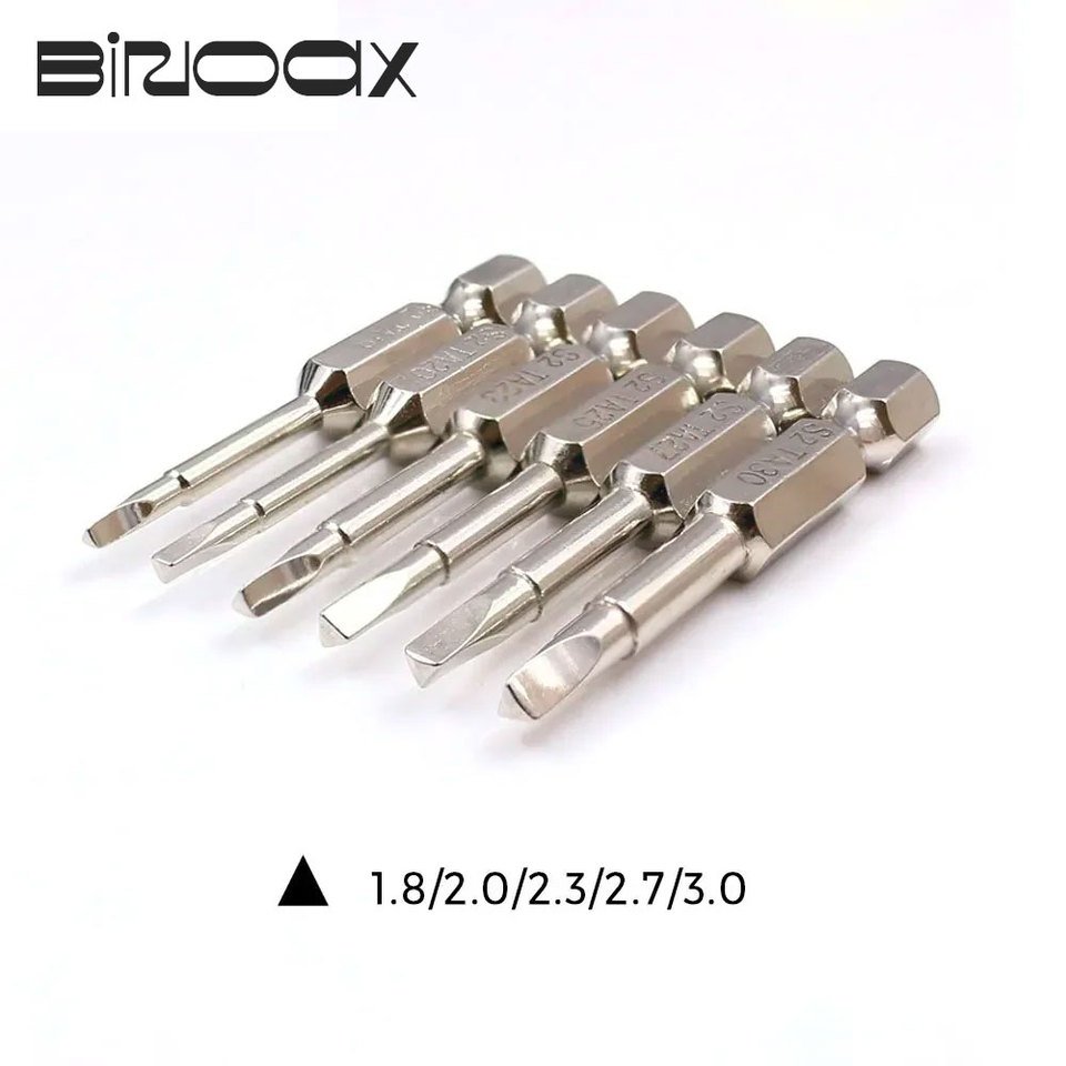 

Binoax S2 магнитные отвертки набор 50 мм 1,8,2.0,2.3,2.7,3.0