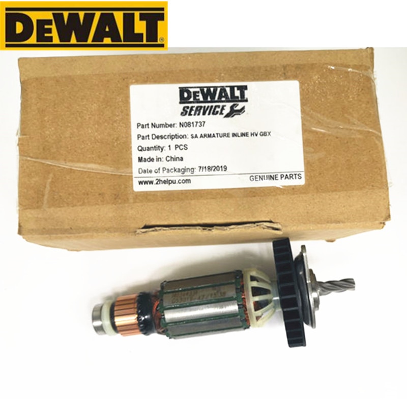 

DeWALT N081737 5 зубьев AC220-240V ротор якоря для D25102K D25122K D25123K D25124K D25113K D25223K D25213K