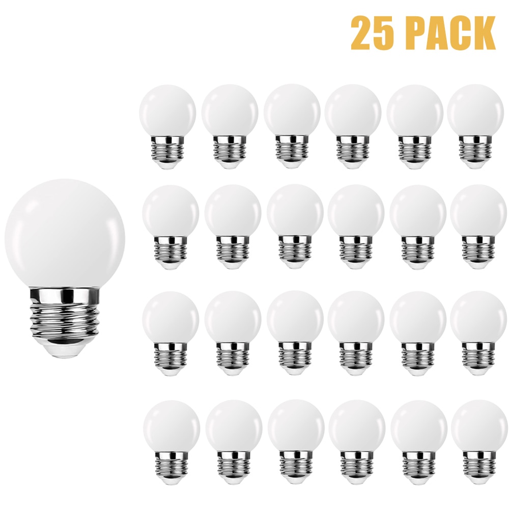 

Светодиодная шаровая лампа IWP milky white PC G45 SMD E27 220V 1W 3W